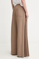 Ρούχα Max&Co. παντελόνι επίσημο γυναικείο MCOGRANA 2616781014200 καφέ