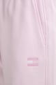 Tommy Jeans spodnie dresowe damskie bawełniane różowy DW0DW22780