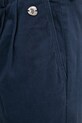 U.S. Polo Assn. spodnie damskie z bawełną FULL LENGTH WIDE LEG granatowy WUP2260