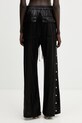 Odzież Rick Owens DRKSHDW Wide Pusher spodnie damskie DS01F4336.JL czarny