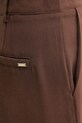 Gaudi spodnie cargo damskie z wiskozy 611FD25016 brązowy