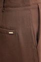 Gaudi spodnie cargo damskie z wiskozy 611FD25016 brązowy