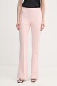 Gaudi spodnie garniturowe damskie różowy 611FD25032