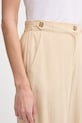 Gaudi spodnie damskie beżowy 611FD25037