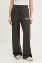 P.E Nation spodnie dresowe bawełniane Adventure bawełna szary 261P121