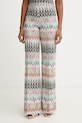 Missoni spodnie palazzo damskie beżowy DS26SI09.BR014Z