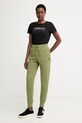 Armani Exchange trenirka ženska bombažna XW001733.AF18990 zelena SS26