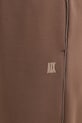Armani Exchange spodnie dresowe damskie z wiskozą brązowy XW002073.AF10804