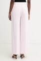Oblečenie BOSS nohavice dámske s ľanom Tiana11 50557443 ružová