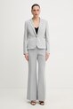 Брюки BOSS Talia_Long1 50560298 серый SS26