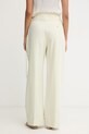 Ρούχα BOSS Orange παντελόνι wide leg Γυναικείο με πρόσμιξη λινού C Talily 50556552 πράσινο