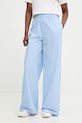 HUGO Blue spodnie damskie bawełniane niebieski 50561006