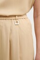 Joop! spodnie damskie z lyocellem beżowy 30100669