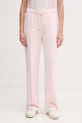 Joop! spodnie dresowe z elastanem różowy 30100690