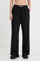 Dkny spodnie z elastanem czarny DP6P3645