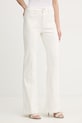 MUNTHE jeansy flare damskie BELLANOR beżowy 261143326103