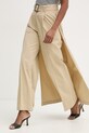 Karl Lagerfeld Kalhoty dámské béžová B2W10127