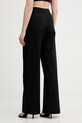 Oblečení Karl Lagerfeld kalhoty ženské bavlněné B2W10134 černá