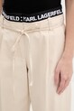 Karl Lagerfeld Jeans hlače za žene bež B2W10059