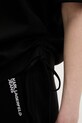 Karl Lagerfeld Jeans spodnie dresowe damskie z bawełną czarny B2W10065