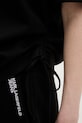 Karl Lagerfeld Jeans spodnie dresowe damskie z bawełną czarny B2W10065