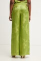 Oblečenie Retrofete nohavice dámske s prímesou hodvábu Antoinette R.SS26.12488.14 zelená