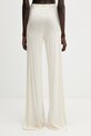 Odzież Rick Owens Lilies Bias spodnie z wiskozy damskie LI01F7332.RV beżowy