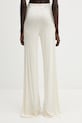 Odzież Rick Owens Lilies Bias spodnie z wiskozy damskie LI01F7332.RV beżowy