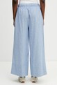Одяг Barbour LTR0418BL39 штани жіночі з льоном LTR0418BL39 блакитний