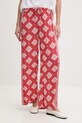 Rip Curl pantaloni feminini din vâscoză VENTURA WIDE rosu 05WWPA