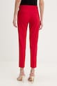 Odzież Morgan spodnie damskie z bawełną PLIME.F czerwony