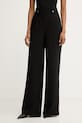 Morgan spodnie garniturowe damskie czarny PINTA.F
