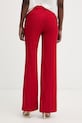 Odzież Morgan spodnie straight damskie 261.PLOVE.F czerwony