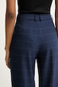 Morgan spodnie damskie z wiskozą granatowy PNATY.F