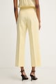 Odzież Morgan spodnie damskie PVADO.F żółty