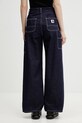 Odzież Carhartt WIP W' Jens Pant jeansy loose damskie I036599.102 niebieski