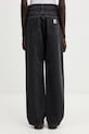 Odzież Carhartt WIP W' Arin Pant jeansy tapered damskie I035881.8960 czarny