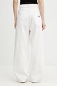 Odzież Carhartt WIP W' Brandon Pant jeansy relaxed fit damskie I035892.202 biały