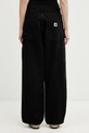 Odjeća Carhartt WIP W' Jens Pant ženske široke traperice I036599.106 crna