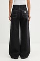 Odzież Carhartt WIP W' Jens Pant jeansy relaxed fit damskie I036599.8906 czarny