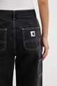 Carhartt WIP W' Jens Pant jeansy relaxed fit damskie czarny I036599.8906