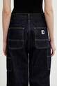 Carhartt WIP W' Brandon Double Knee Pant jeansy loose damskie niebieski I034462.102