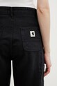 Carhartt WIP W' Pierce Pant Straight spodnie damskie bawełniane granatowy I034829.894O