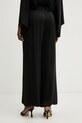 Odzież Haveone spodnie palazzo damskie z wiskozy PWG.Q011 czarny