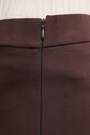 Haveone spodnie damskie z wiskozą brązowy PMI.Q013