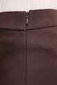 Haveone spodnie damskie z wiskozą brązowy PMI.Q013
