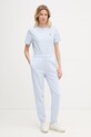 Lacoste teplákové nohavice dámske XF7604 modrá SS26