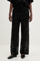 Isabelle Blanche spodnie damskie bawełniane czarny IS26SS.P161.T016