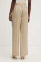 Odzież BOSS spodnie palazzo damskie z lyocellem Tavati2 102772 50556231 beżowy