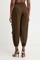 Odzież Haveone spodnie damskie PSO.Q060 brązowy